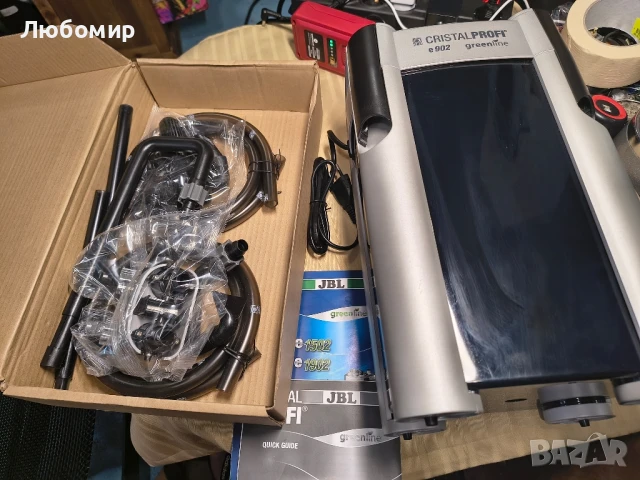 Изключително ефективен външен филтър за аквариум с обем от 90 до 300 литра и дебит 900 литра / час., снимка 3 - Оборудване за аквариуми - 51315803