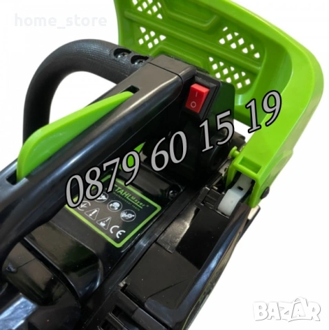 Мини бензинова резачка 25.4 куб. с 30 см шина и две вериги, снимка 4 - Градинска техника - 53733182