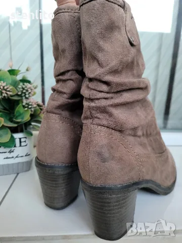 ДАМСКИ БОТУШИ № 37,5, снимка 5 - Дамски ботуши - 48741561