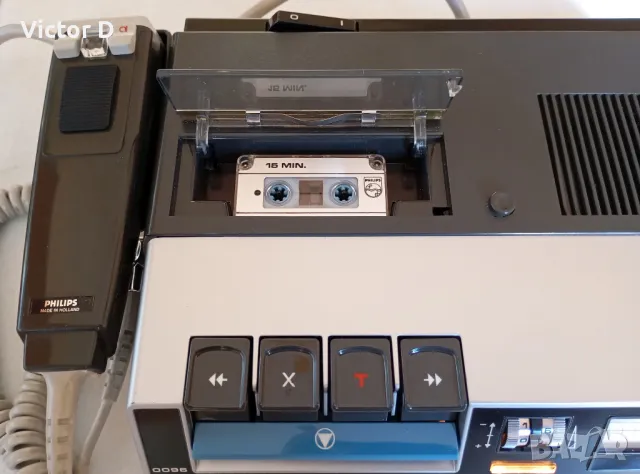 Philips LFH 0096-Диктофон,работещ, снимка 5 - Декове - 48756376