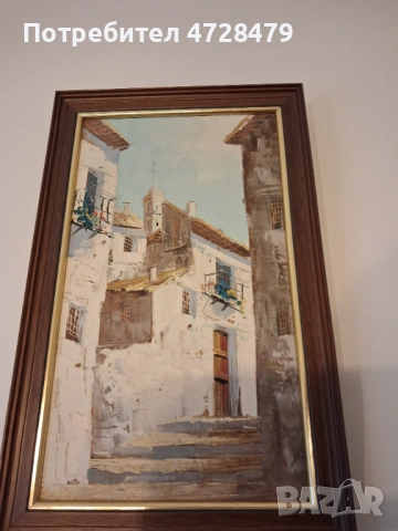 Картини маслена боя с подпис на художника, снимка 2 - Картини - 53384994