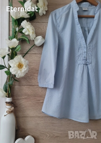 Блузка Esprit памучна материя , снимка 4 - Тениски - 51518494