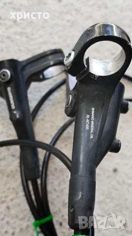 хидравлични спирачки Shimano alivio mt400, снимка 4 - Части за велосипеди - 56322633