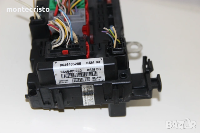 BSM модул Peugeot 307 (2001-2007г.) 9646405280 BSM B3, снимка 2 - Части - 53852827