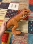 Интерактивна играчка Mighty Dinosaur със звуци и светлини от Dragon-i Toys, кафява, снимка 1