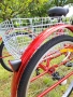 МЕГА МАРКА и ПОДАРЪК Семеен Триколесен Велосипед Триколка 24 цола 6 скорости, снимка 4