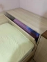 Продавам двойно легло тип сандвич с матраци вградена ракла и шкаф , снимка 2