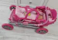Детска сгъваема количка за кукли с подарък бебе, снимка 6
