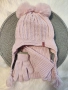 Комплект шапка, шал и ръкавици за момиче 1-4г, снимка 5