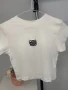 Кроп бяла тениска , снимка 3