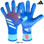 Вратарски ръкавици ADIDAS PREDATOR GL PRO HYBRID BRIGHT ROYAL/BLISS BLUE/WHITE размер 9.5