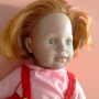 Колекционерска кукла Brigitte Paetsch Zapf Creation 2001 48 см, снимка 14