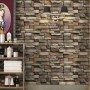Самозалепващ 3D тапет с тухлен ефект – PVC, водоустойчив и шумоизолиращ, 300 x 35 см, снимка 4