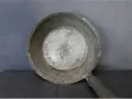 Стар меден тиган ръчно изработен , снимка 8