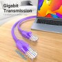 Vention Кабел LAN UTP Cat.6 Patch Cable - 1M Purple - IBEVF, снимка 13