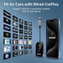 HSTOP Carplay Wireless адаптер, 2024г, USB-A към USB-C Plug and Play, iPhone ios10+ и Android 11+, снимка 2