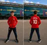 New Футболен спортен анцуг Син Дракон на Роналдо 7, Анцуг с дълъг ръкав Реал Мадрид, снимка 3