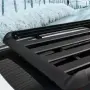 Черен багажник за таван 160 х 110 см с напречни греди, снимка 4