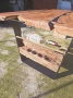 Ръчно изработена холна маса от масивен дъб и круша , снимка 9