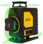 4D Лазерен нивелир със зелен лъч CIMEX SL4D-G. 