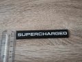 черен Рейндж Роувър Range Rover Supercharged надпис емблема, снимка 3