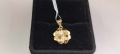 Нова  Златна висулка детелина-0,98гр/14кр, снимка 1 - Колиета, медальони, синджири - 44530324