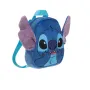 Детска плюшена раница Mercado Trade, За деца, Stitch, Синя, снимка 2