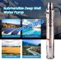 Потопяема сондажна винлова водна помпа 1100W, 3 m3/h, ф 86 мм, снимка 3