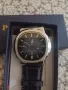 Нов мъжки часовник с кутия и каишка от естествена кожа , снимка 4
