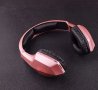 Качествени Безжични Слушалки  Luminous  S33 , Розови , Bluetooth, стерео, микрофон, гъвкави, 110dB, снимка 1 - Bluetooth слушалки - 44156622