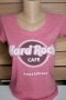 Разпродажба! Hard Rock дамска тениска Амстердам, XS , снимка 1 - Тениски - 38251687