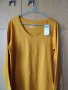 Памучна блуза, хубав оранжев цвят, снимка 1 - Блузи с дълъг ръкав и пуловери - 39464822