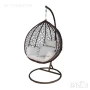 Водоустойчива Градинска Люлка - Висящ Ратанов стол, гнездо, снимка 4
