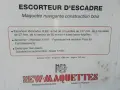 Военен кораб разрушител Le Surcouf 1:100 KIT (НОВ) – Внос от Германия, 128 cm, снимка 3