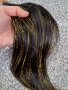 Професионален Бутиков Блестящ Канекалон Ангелска Коса-Yaki Remy 100%-SPARKLE Hair Braids! КОД АН154, снимка 4