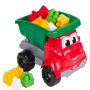 Детска играчка Пластмасов камион за вграждане с 30 лего тухлички, снимка 2