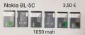 Батерия/Battery за: Nokia BL-5C (bulk),Li-Ion,3,7V,1020mAh, Nokia BL-4C (bulk),Li-Ion,3,7V, 890mAh, снимка 2