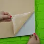 Декоративен 3D тухлен тапет за стени от PE пяна 77х70 см., снимка 3