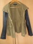 Дамско яке ZARA с ръкави от естествена кожа, размер M , снимка 1