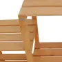 vidaXL Градинска поставка за саксии, 97х31х87 см, снимка 2