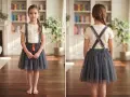  Есенно-зимна колекция - рокли и поли /7-10г./, снимка 2