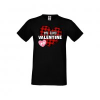Мъжка тениска Свети Валентин My Tiny Valentine , снимка 2 - Тениски - 35712307