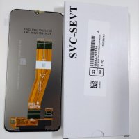 Оригинален дисплей за Samsung A025G/M025 (A02s/M02s 2020) BLACK LCD (NF) , снимка 1 - Резервни части за телефони - 38785901
