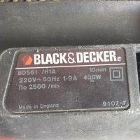 Бормашина Black&Decker BD561, снимка 7 - Бормашини - 39671677