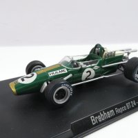 1:43 IXO Altas Brabham Repco BT24 ФОРМУЛА 1 МОДЕЛ ИГРАЧКА, снимка 2 - Колекции - 41867725