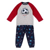 Зимна пижама за момчета, Футбол, Полар, 1 -2 г,  Многоцветна, снимка 1 - Бебешки пижами - 41734848