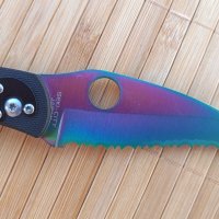 Сгъваем нож  Civilian C12 / Spyderco Harpy, снимка 5 - Ножове - 20366275