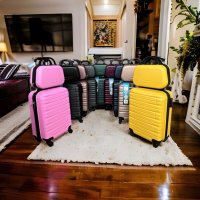 WeTravel пътнически куфар за рьчен багаж с 4ри колела 360°54 39 20, снимка 2 - Куфари - 42072707