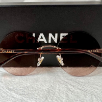 CH 2024 дамски слънчеви очила с лого квадратни, снимка 10 - Слънчеви и диоптрични очила - 44658028