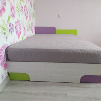 Детско легло с гардероб и бюро JOY, снимка 8 - Мебели за детската стая - 44599163